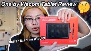 ONE BY WACOM Tablet Unboxing  Review [upl. by Tabbi248]