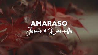 Amaraso  James amp Daniella Lyrics Video [upl. by Nannaihr]