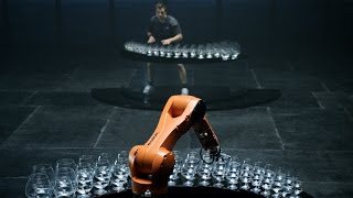 The Revenge Timo Boll vs KUKA Robot [upl. by Einhorn]