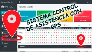 Sistema Control de Asistencia de Personal con GPS [upl. by Leind]