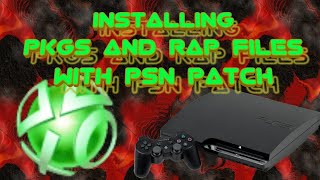 Installing PKGs and RAP Files Using PSN Patch [upl. by Iahs]