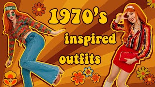 70s Inspired Vintage amp Retro Outfit Ideas  Lookbook [upl. by Uhn561]