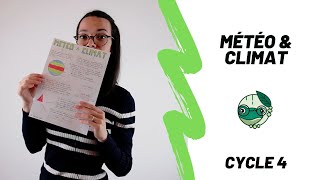 Météo et climat  4ème  Madame SVT [upl. by Kcirtap]