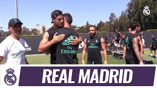 Álvaro Morata bids farewell to Real Madrid teammates and staff [upl. by Attenehs343]