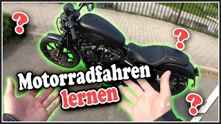 Motorradfahren lernen  Anfahren Kuppeln Schalten  A1 A2 A Ausführlich [upl. by Kristian]