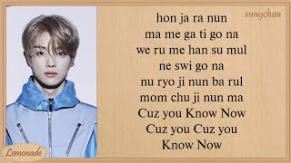 NCT U  Know Now Easy Lyrics [upl. by Annaili]