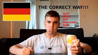 How to pronounce German Car Names [upl. by Littell]