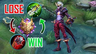 Dyrroth Best Build  INSANE DAMAGE  Top 1 Global Dyrroth Build  Dyrroth Mobile Legends [upl. by Aryl]