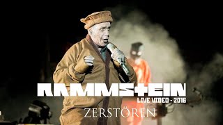 Rammstein  Zerstören Live Video  2016 [upl. by Louella799]