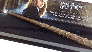 The Noble Collection Harry Potter Hermione Granger Illuminating Wand review [upl. by Madox]