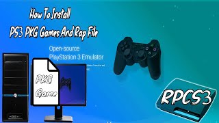 How To Install PS3 PKG Games And Rap File On RPCS3 The PS3 Emulator [upl. by Isbel]