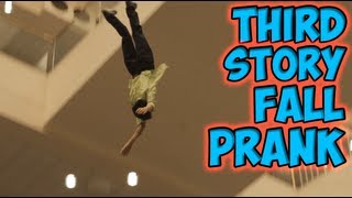 Third Story Fall Prank [upl. by Diskin]