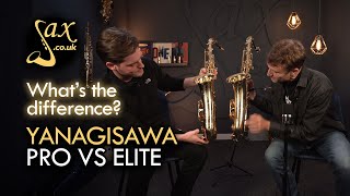 Yanagisawa Pro Saxophones Vs Elite Saxophones  Whats the difference [upl. by Kimberli]