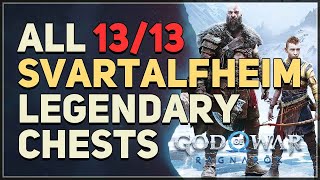 All 13 Svartalfheim Legendary Chest Locations God of War Ragnarok [upl. by Gabie103]