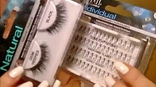 Easiest Way to Apply False Lashes [upl. by Notneb]