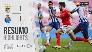 Highlights  Resumo Benfica 11 FC Porto Liga 2021 31 [upl. by Rundgren]