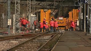 SNCF  des travaux de modernisation à Mâcon sur la ligne LyonDijon [upl. by Zanze869]