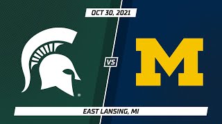 Michigan at Michigan State  Big Ten Football  Highlights  Oct 30 2021 [upl. by Serica307]