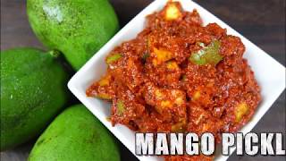 Mango Pickle Traditional Recipe [upl. by Roland]