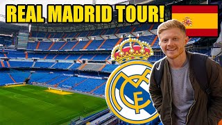 Real Madrid Stadium Tour Santiago Bernabéu Stadium  Pitch Museum Changing Rooms and MORE [upl. by Senhauser]