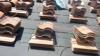 Installing a Tile Roof DIY Video [upl. by Ojyram]