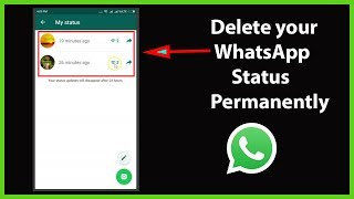 How to Delete your WhatsApp Status Permanently [upl. by Rubbico]