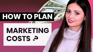 Planning your marketing budget in 6 steps FOR NEWBIES [upl. by Robinia]