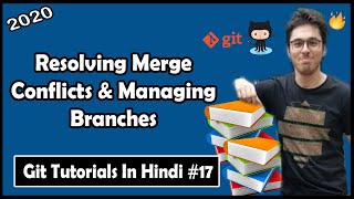 Resolving Merge Conflicts With Example  Git Tutorials 17 [upl. by Gnuy642]