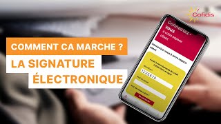 La signature électronique  comment ça marche  I Cofidis [upl. by Fulks]