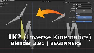 IK  Blender Inverse Kinematics  Beginners Tutorial [upl. by Amaryllis440]