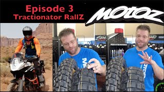 My Favorite ADV Tire  Motoz Tractionator RallZ Tire Review  Ep3 Motoz Monday  Gnarly and Smooth [upl. by Chery517]