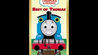 Opening to Thomas amp Friends Best of Thomas 2001 VHS [upl. by Akinot]