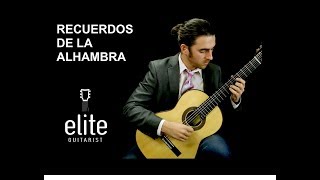 Learn to play Recuerdos de la Alhambra  EliteGuitaristcom Classical Guitar Tutorial Part 13 [upl. by Cherie]