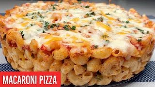 Macaroni Pizza Recipe By Fadila’s kitchen Cook Snap amp Upload [upl. by Ibot]