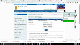 4 Passport Upload supporting documents [upl. by Devy632]