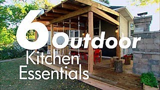 6 Incredible Outdoor Kitchens  DIY Network [upl. by Yttiy780]