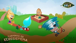 O vento  Turminha do Ecossistema  Música VENTO QUE GIRA GIRA clipe infantil [upl. by Ronoc]