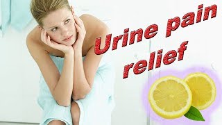 How To Relieve Painful Burning Urination  Best Treatment For Dysuria At Home [upl. by Lalaj]