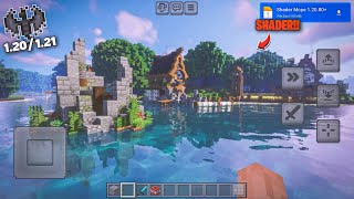 High Shaders Minecraft Pe v12081 — 121  Shader MCPE or Minecraft PE 12080 [upl. by Sedgewinn412]