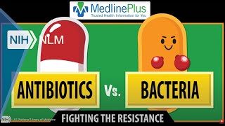 Antibiotics vs Bacteria Fighting the Resistance [upl. by Marin]