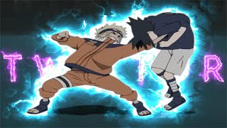 naruto vs sasuke first fight twixtor clips for editing with rsmb [upl. by Ydnim388]