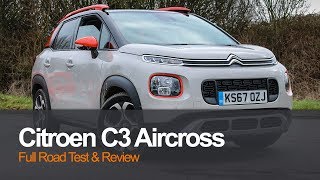 Citroen C3 Aircross 2018 Full Review amp Road Test  Planet Auto [upl. by Acissj974]