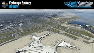 MSFS 2020  REVIEW FlyTampa Sydney YSSY scenery for Microsoft Flight Simulator 2020 [upl. by Adnilre932]