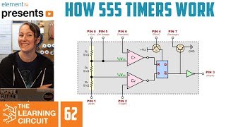 How 555 timers Work  The Learning Circuit [upl. by Zena]