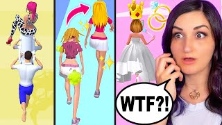 I Tried App Games That Remind Me BEING A GIRL IS WEIRD 3 [upl. by Pietrek]