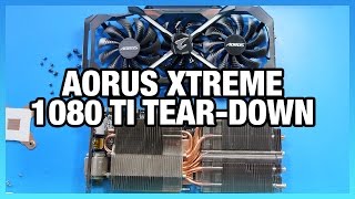 Gigabyte GTX 1080 Ti Aorus Xtreme TearDown [upl. by Ahsenrat]