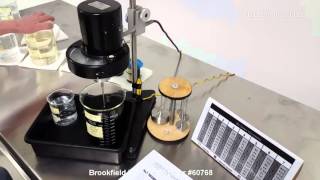 Brookfield RVT Viscometer 60768 [upl. by Garwood]