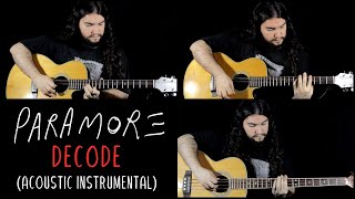 Paramore  Decode Acoustic Instrumental Version [upl. by Hemminger899]