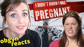 ObGyn Doctor Reacts Didnt Know I Was Pregnant  FLIGHT ATTENDANT [upl. by Cressida458]