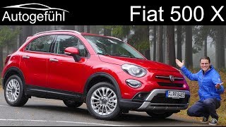 2019 Fiat 500X Facelift FULL REVIEW  Autogefühl [upl. by Giuliana]